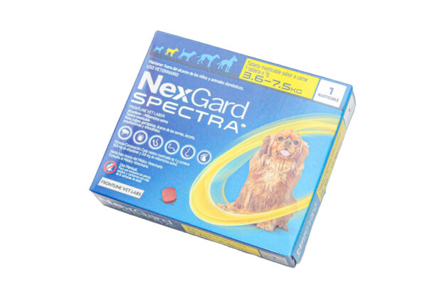 NEXGARD SPECTRA S 3,6 a 7,5 KG
