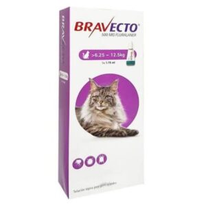 BRAVECTO GATOS SPOT ON 6.25 A 12.5
