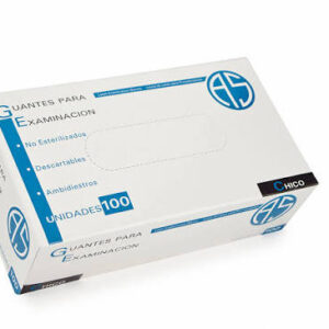 GUANTE P/ EXAMEN X 100 U