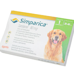 SIMPARICA 80 MG (20 A 40 KG)