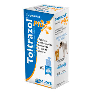 TOLTRAZOL PLUS SUSPENSION X 10 ML