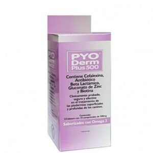 PYO DERM PLUS 500 BLISTER