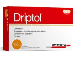 DRIPTOL 100 MG PALAT X 20 COMP