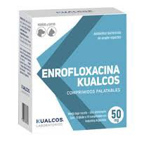 ENROFLOXACINA KUALCOS 50 MG BLISTER SUELTOS