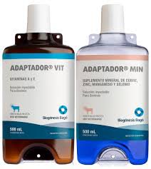 KIT ADAPTADOR MIN-VIT X 2 FRASCOS DE 500 ML