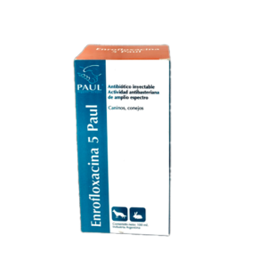 ENROFLOXACINA 5 PAUL X 100 ML