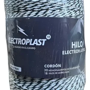 CORDON ELECT. 500 MT (18 HILOSACERO-30 H. PLASTICO)-carreteles